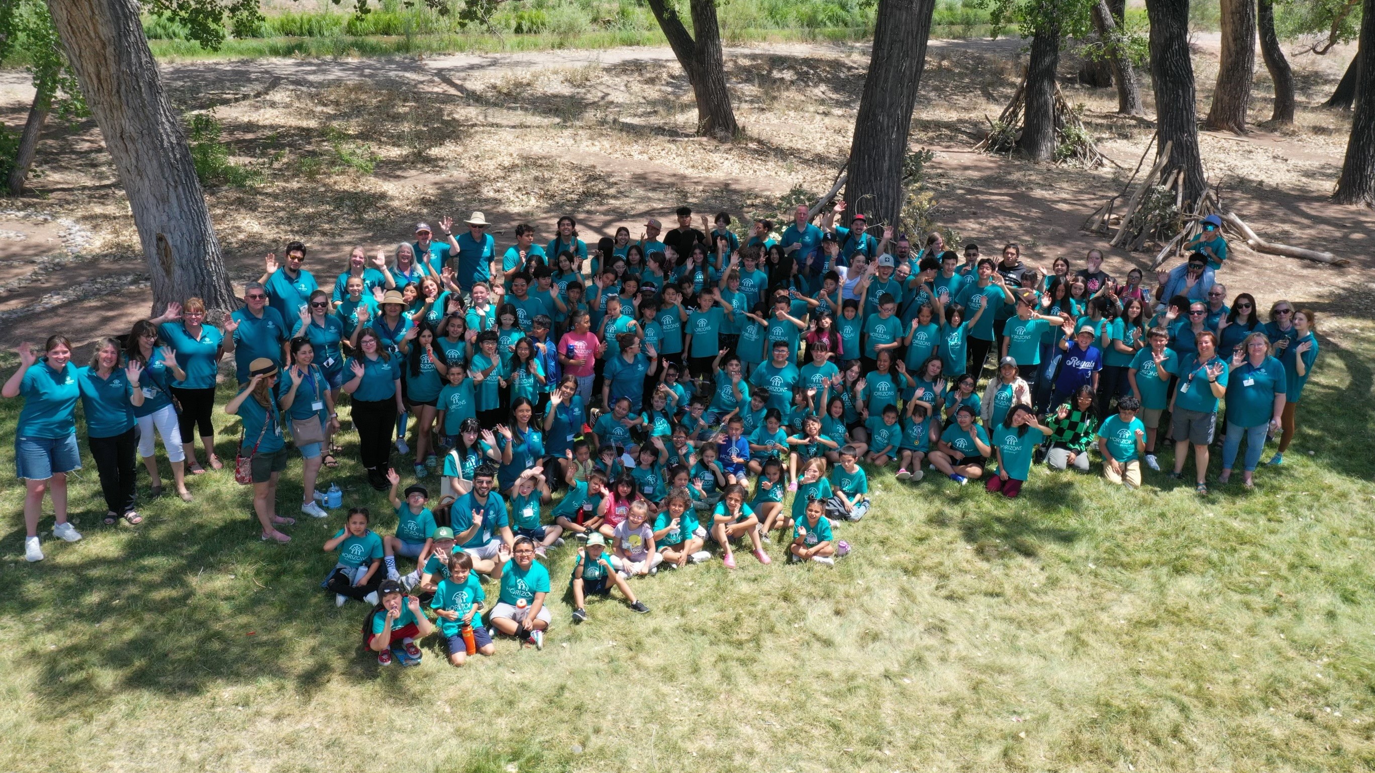 Group photo of Horizons Albuquerque students