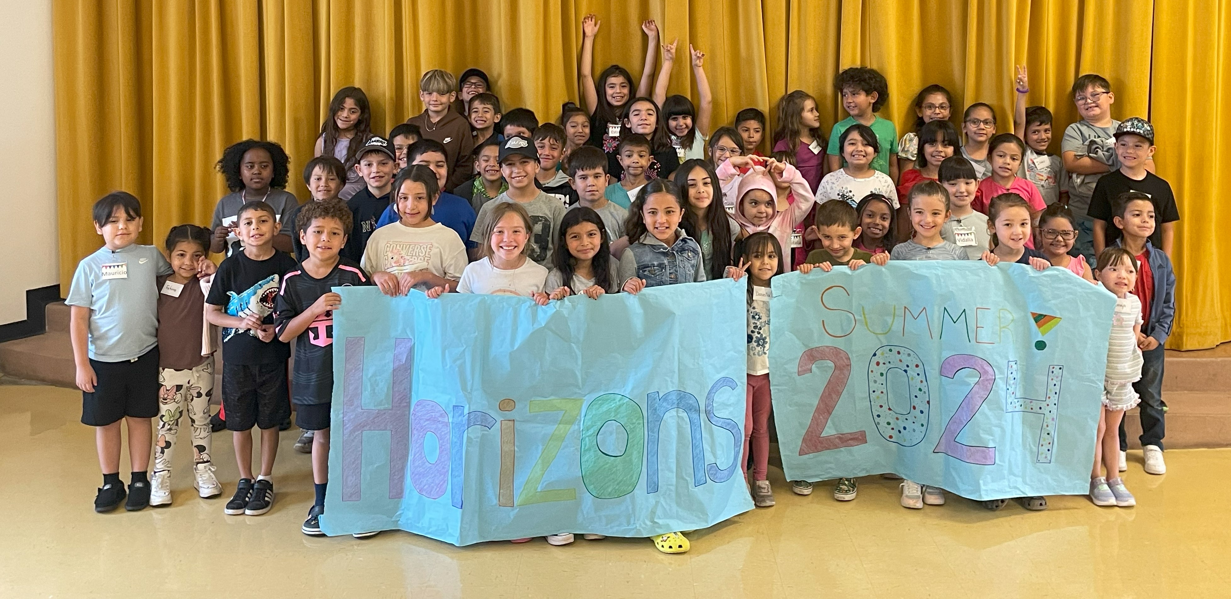 Group photo of Horizons Albuquerque students